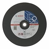 Grosor: 2.8 mm Bosch 2608600543 Expert for Metal - Disco de corte recto, A 36 R BF, diámetro de 355 mm, diámetro del orificio de 25.40 mm, grosor de 2.8 mm, 1 unidad