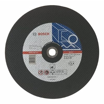 Bosch disque à tronçonner à moyeu plat pour le métal A 36 R BF Expert for Metal 350 mm 2,4 kW 1 pièce 2608600543