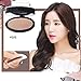 FACPOET Brow Stamp Powder Natural-Looking Willow-leaf Eyebrows Enhancer Delicate Shape Eye Makeup Stencil Kit in Seconds (03-#)