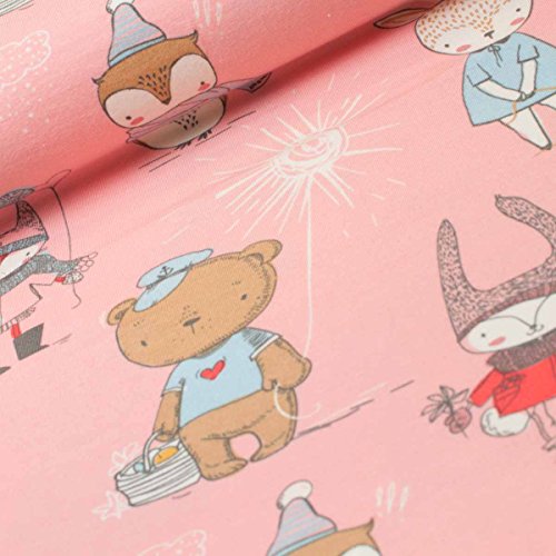 Preisvergleich Produktbild Herbstspaziergang rosa 50cm