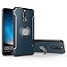 Produktbild Ring Halter Ständer Hülle für Huawei Mate 10 Lite,Shinyzone [Kohlefaser Anti-Rutsch] [Kompatibel mit Magnetischer Autohalterung] Dual Layer TPU + PC Design Schutzhülle für Huawei Mate 10 Lite-Himmelblau