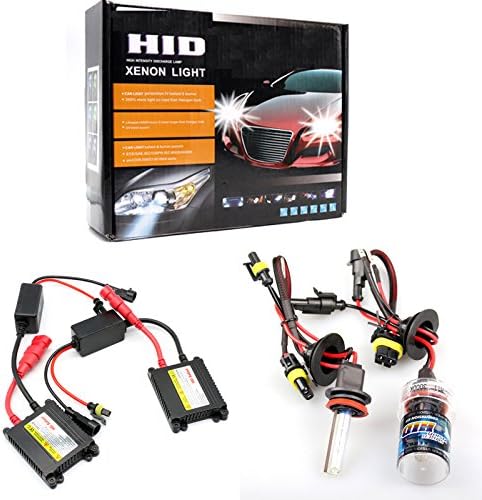 USUN 2pcs H11 HID Xenon Headlight Conversion Kit 35W 5000K Xenon Bulbs + Slim Ballast