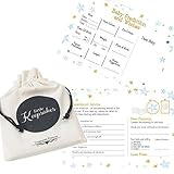 16 Karten mit einer Stofftasche zur Aufbewahrung.