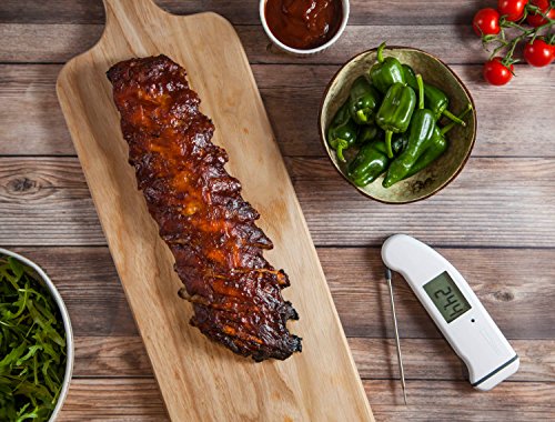 Superfast Thermapen 4 Thermometer in weiß mit patentierter, um Automatische 360 ° Display - 4