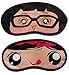 Jenna™ GirlSpecs RedRibbon Cartoon Face Sleeping Eye Mask (Pack of 2) RS.399.00
