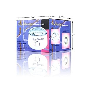 LUOLLOVE Wax Warmer Heater 14 oz Professional Electric Wax Pot for All Wax Types Hair Removal, with Temperature Knob and… - Image 4