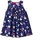 Pumpkin Patch Baby-Girls Owl and Friends Pinnie Dress, Reflex Blue, 12-18 Months