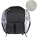 Damai Eco Travel Backpack Nappy Changing Bag with Insulated Bottle Pocket and Changing Pad (Black)