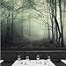 Produktbild Benutzerdefinierte Fototapete 3D Stereo Geheimnisvollen Wald Horror Room Escape Geisterhaus Hintergrund Dekoration Wandbild Vliestapete(W)400X(H)280Cm