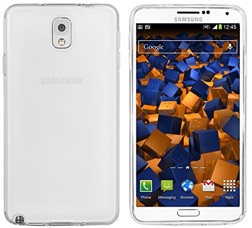 Preisvergleich Produktbild mumbi Schutzhülle für Samsung Galaxy Note 3 Hülle transparent weiß