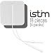 Produktbild iStim 16 Super Weich 5x5cm TENS Elektrodenpads für TENS-Maschinen und Muskelstimulation - 100% JAPANISCHES GEL 16 Pads pro Packung