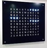 Qlocktwo Classic Black Ice Tea deutsch