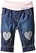 ESPRIT Baby-Girls Basic Denim Jeans, Blue Dark Wash, 3-6 Months (Manufacturer Size:68)