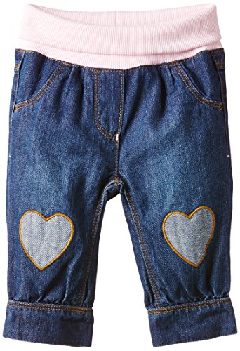 ESPRIT Baby-Girls Basic Denim Jeans, Blue Dark Wash, 3-6 Months (Manufacturer Size:68)