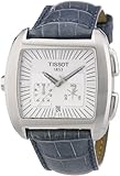Tissot Herren-Armbanduhr T-Trend Bascule Chronograph Quarz Leder T92.1.536.31