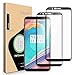 Produktbild 2x ICHECKEY 2.5D Full Cover Panzerglas für OnePlus 5T Schutzfolie aus Echtglas Vollbild Glasfolie Komplett Selbstklebende Panzerfolie Fullscreen Schutzglas