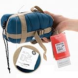  Lixada Sobres Camping Bolsa De Dormir Viaje Senderismo Multifuncion Ultra Claro Azul Oscuro