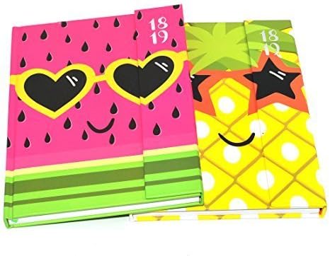1x 2018 - 2019 A5 Magnetic Mid Year Diary Week to View Design at Random