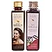 HEAVY DISCOUNT!! Khadi Mauri Maha Bhringraj Hair Oil & Natural Shikakai Sat Shampoo Combo Pack of 2 Ayurvedic Herbal 250 ml each RS.349.00
