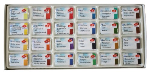 White Nights 80100 – Aquarellfarbe, 24-er Pappschachtel - 3