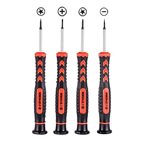 MPTECK   20 en 1 Kit de reparaci  n de herramientas de precisi  n destornillador Herramienta de Desmontaje para tel  fonos m  viles iPhone 6s 6s Plus 6 6 Plus 5 iPad Samsung HTC Sony LG Blackberry iPod Mac