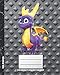 Produktbild Composition Notebook: Blank Paper Notebook Journal,Workbook for Kids, Spyro The Dragon,Teens, Students for Back to School and Home College ... Pages,Blank Paper,8 x 10) (School Notebook)