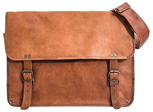 Gusti Leder nature  John 17  Umh  ngetasche Laptoptasche 17  Ledertasche Vintage Unitasche Messengerbag Lehrertasche Aktentasche Arbeitstasche Lederta