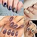 CLAVUZ Gel Nail Polish 6PCS Kits Soak Off UV LED Colour Varnish Manicure Nail Salon Set