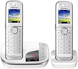DECT Telefon mit Anrufbeantworter und Mobilteil
