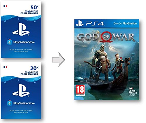 détail Crédit PSN pour God of War 4 | Code Jeu PS4 - Compte français
