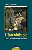 Image de L'intraduisible - Deuil, mémoire, transmission