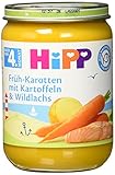 Hipp Früh-Karotten mit Kartoffeln und Wildlachs