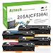 Produktbild Aztech 4 Pack Kompatibel für HP 205A Toner CF530A CF531A CF532A CF533A für HP Color Laserjet Pro MFP M181fw M180n HP Color Laserjet Pro M181fw M180n M180nw M154a M154nw Toner