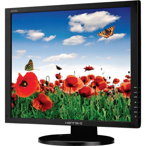 Hannspree Hanns.G HX193DPB LED Display 48,3 cm (19") Noir - Écrans Plats de PC (48,3 cm (19"), 1280 x 1024 Pixels, LED, 5 ms, Noir)