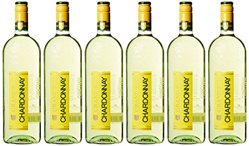 Grand Sud Vino Blanco - Pack de 6 Botellas de 1 l - Total: 6 l