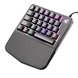 ➤ ➤ Handgelenkauflage, perfekt für Linkshänder, bequem zu kontrollieren, benutzerfreundliches Design. Geeignet für Windows XP, Windows Vista, Windows 7, Windows 8, Windows 10, Mac OS X