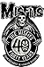 Produktbild Misfits 40th Anniversary, Officially Licensed, Iron-On / Sew-On, Embroidered PATCH - 3" x 4.5"