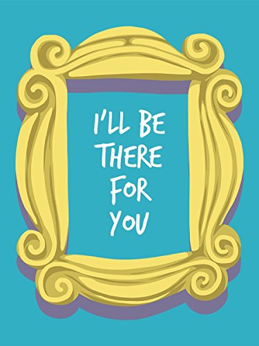 Tragetasche I’ll Be There For You 38 x 42 cm azurblau - 3