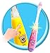Children's Toothbrush with Flashing Timer - Pack of 3 for Girls - Club Cutie