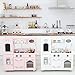 Teamson Kids Childrens Wooden Large Vintage Pink 1 Piece Wooden Pretend Role Play Kitchen Toy TD-11414C