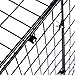 Homcom Extendable Fireguard Screen Fire Safe Guard Screen Folding Fireplace Wire Mesh Cover New