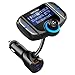Produktbild Vetomile - FM Transmitter KFZ mit QC3.0 Quick Charge (BT, 1*QC3.0 USB, 1*5V 2,4A USB, Siri-Funktion für iOS, 1,7 Zoll Display, SD-Karten Slot, 3,5 mm AUX, Freisprecheinrichtung für Handy ios android)