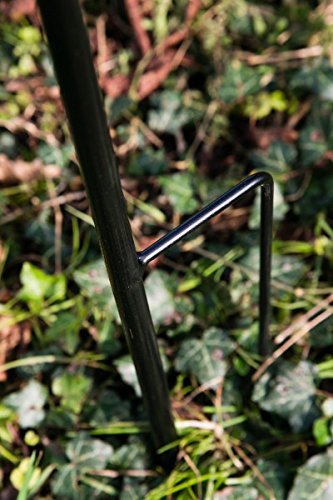 Rankschirm Schwarz 72cm x 136cm Rankstab Schirm Rosenschirm Rankhilfe - 8