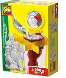 moldes de silicona para escayola manualidades Paquete de polvo para moldear individual