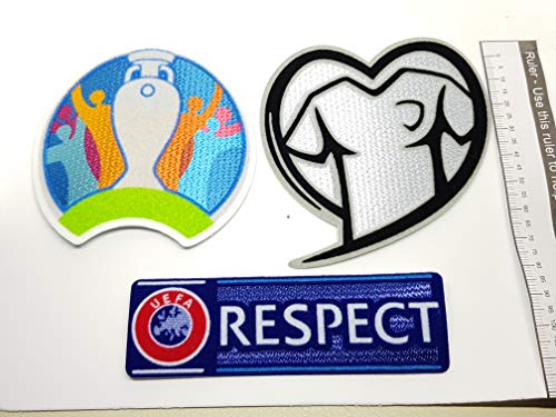 best badge Badge brodé thermocollant avec Inscription de l'UEFA Euro Cup Qualifier Football Football