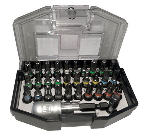 TOX Bit-Set Clip On, 32-teilig, grau, 09790002