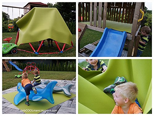 Krabbelmatte ECO (160cm x 160cm) für Babies. –> Versand kostenlos. Öko-Tex zertifziert. Geld zurück Garantie. - 7