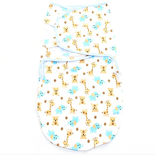 Lalang Baby-Schlafsack, Ganzkörper Pucksack Dschungel Wickeln Swaddle Strampelsack - 3