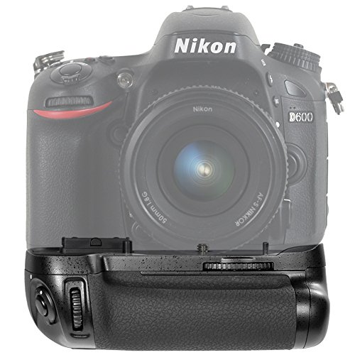 Neewer Poign  e d alimentation batterie multifonction girff battery Grip pour Nikon D600  D610  Reflex DSLR appareil photo  compatible avec EN-EL15  Batterie de rechange de MB-D14  Batterie Ou 6  x AA batterie