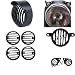 R.J.VON Rear Customized Head Light Heavy Grill with Cap and Indicator for Royal Enfield Bullet 500 Twinspark RS.519.00